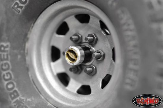 RC4WD 1:10 Warn Scale Manual Locking Hubs