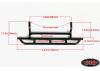 RC4WD Marlin Crawlers Side Metal Sliders for Trail Finder 2