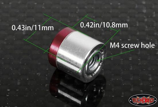 RC4WD Drive Flange Wheel Nut Cover