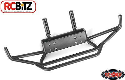 RC4WD Tough Armor Front Tube Bumper w/Winch Mount for Trail Finder 2
