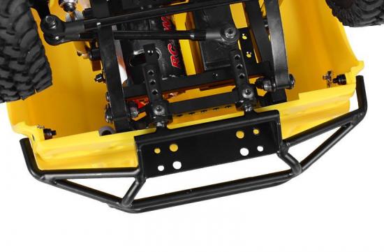 RC4WD Tough Armor Front Tube Bumper w/Winch Mount for Trail Finder 2