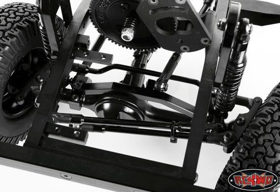 RC4WD Gelande 2 Front 3 Link & Panhard Mount (Black)