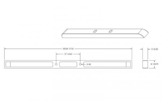 RC4WD Gelande 2 Front Replacement Bumper &mdash; image 5 of 5