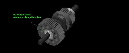 RC4WD AX2 Heavy Duty Output Shaft — image 3 of 5