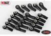 RC4WD M3 Plastic Bent Rod Ends w/ Axial Width Balls (20x)