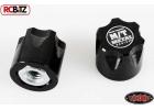 RC4WD Mickey Thompson Metal Series 1:10 Wheel Center Caps (2)