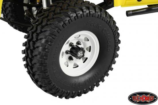 RC4WD Mickey Thompson Metal Series 1:10 Wheel Center Caps (2)