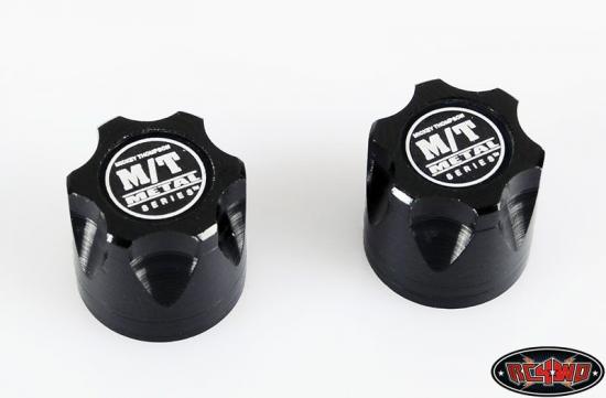 RC4WD Mickey Thompson Metal Series 1:10 Wheel Center Caps (2)