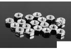 RC4WD Regular M2 Nuts (Silver) RC4WD