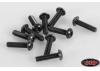 RC4WD Steel Button Head Cap Screws M2.5 x 10mm (10)