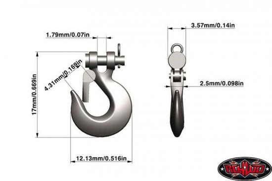 RC4WD 1:10 Warn Hook