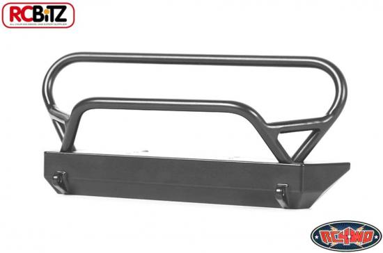 RC4WD Tough Armor Winch Bumper with Grill Guard for Axial Jeep Rubicon