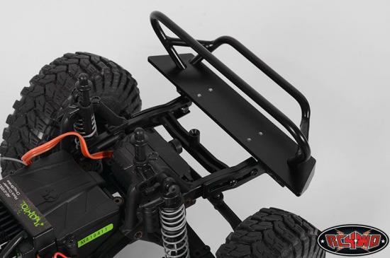 RC4WD Tough Armor Winch Bumper with Grill Guard for Axial Jeep Rubicon
