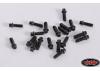 RC4WD Miniature Scale Hex Bolts (M2 x 6mm) (Black)