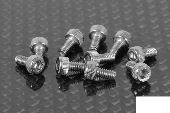 RC4WD Socket Head Cap Screws M2.5 x 5mm (10) RC4WD