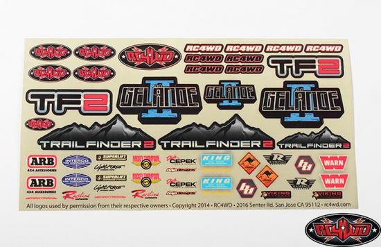 RC4WD Logo Decal Sheet — image 2 of 4