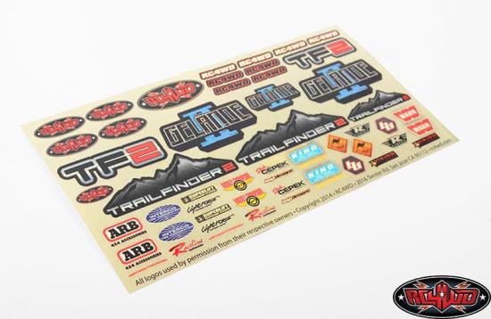 RC4WD Logo Decal Sheet — image 3 of 4