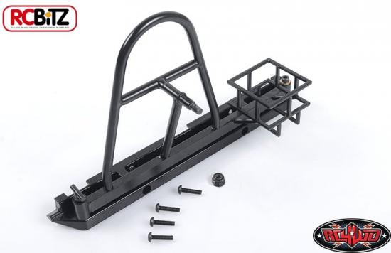 RC4WD Tough Armor Swing Away Tire Carrier w/Fuel holder for the Gelande 2 rear Bumper — image 1 of 14