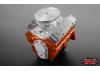 RC4WD 1:10 Holley® Chrome Valve Covers for Scale V8 Engine