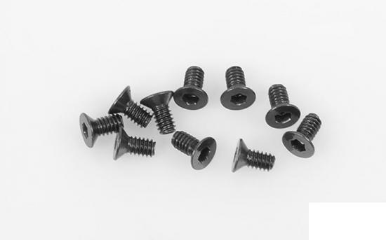 RC4WD Steel Flat Head Cap Screw M2 X 4mm (10) RC4WD