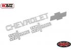 RC4WD Chevrolet Blazer Metal Emblem Set
