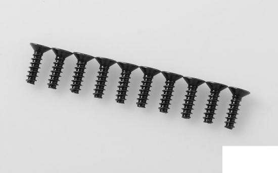 RC4WD Flat Head Self Tapping Screws M3 X 10mm (Black) RC4WD — image 1 of 2