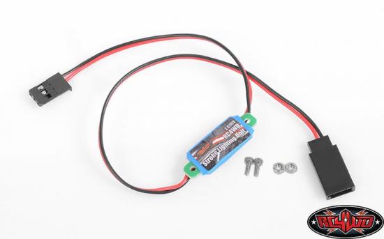RC4WD Strobe Lighting Unit 8 Setting inc On OFF FLASHING Light Bar 30cm