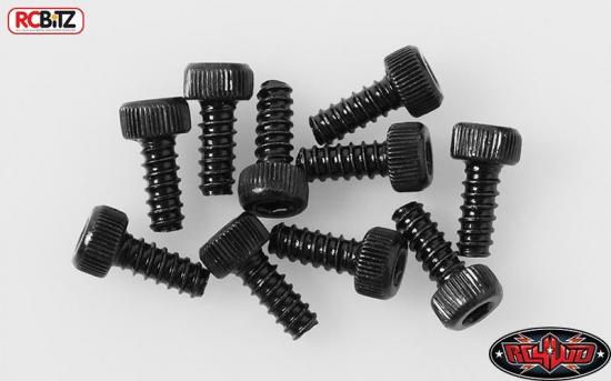 RC4WD Socket Head Self Tapping Screws M2 X 6mm (Black) — image 1 of 2