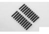 RC4WD Miniature Scale Hex Bolts (M2.5 x 12mm) (Black) RC4WD
