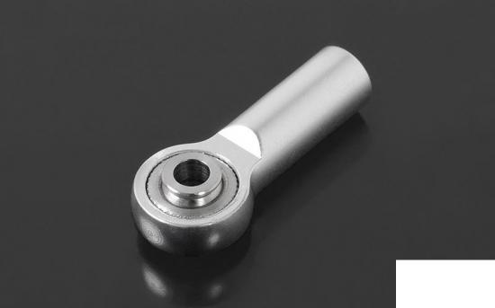 RC4WD M3 Medium Straight Aluminium Rod Ends (Silver) (10) RC4WD