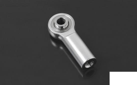 RC4WD M3 Medium Straight Aluminium Rod Ends (Silver) (10) RC4WD