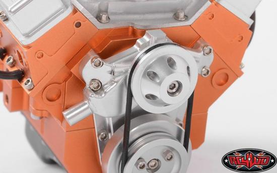 RC4WD Water Pump V8 Scale Engine SILVER Ally inc Hardware V 8 Motor RC — image 6 of 7