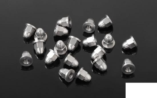 RC4WD M2 Flanged Acorn Nuts (Silver) RC4WD — image 1 of 4