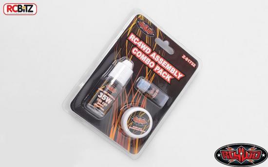 RC4WD Assembly Combo Pack Shock Oil Thread Lock Axle Grease loctite RC