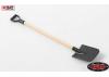 RC4WD Scale Garage Series 1:10 Wooden Handle Boulder Flat Shovel w/D-Grip