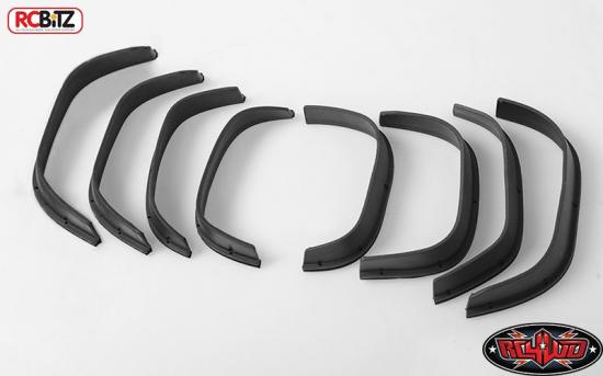 RC4WD Big Boss Fender Flare Set D90 D110 2 sets Rubber TOY inc screws RC4WD RC