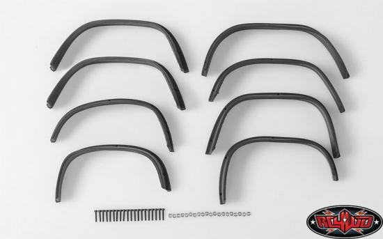 RC4WD Big Boss Fender Flare Set D90 D110 2 sets Rubber TOY inc screws RC4WD RC