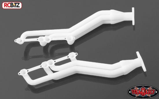 RC4WD Plastic Exhaust Headers for V8 Scale Motor Engine Manifold RC4WD V 8 RC