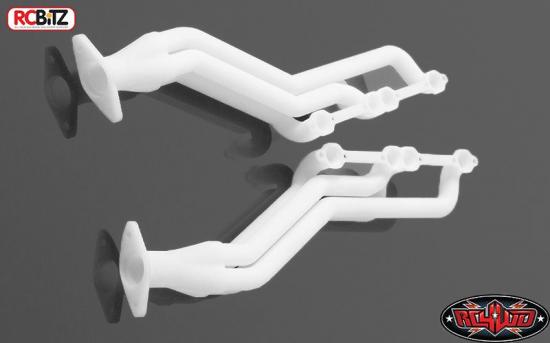 RC4WD Plastic Exhaust Headers for V8 Scale Motor Engine Manifold RC4WD V 8 RC