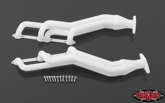 RC4WD Plastic Exhaust Headers for V8 Scale Motor Engine Manifold RC4WD V 8 RC