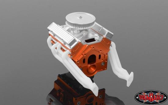 RC4WD Plastic Exhaust Headers for V8 Scale Motor Engine Manifold RC4WD V 8 RC
