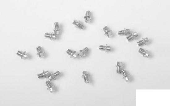 RC4WD Miniature Scale Hex Bolts (M1.6 x 2mm) (Silver) — image 1 of 2