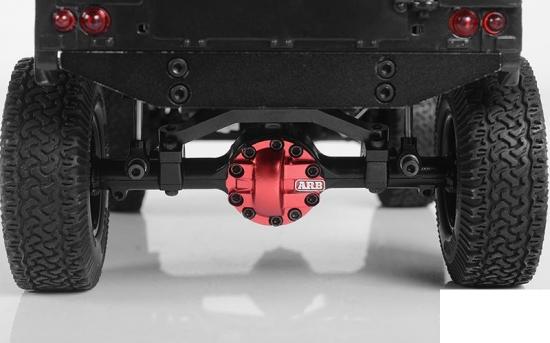 RC4WD ARB Diff Cover for 1:18 Yota II Axle (Red) — image 4 of 5