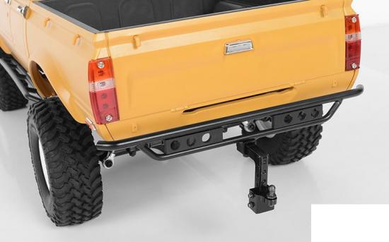Tough Armor Rear Tube Bumper w/Hitch Mount for Trail Finder 2 RC4WD
