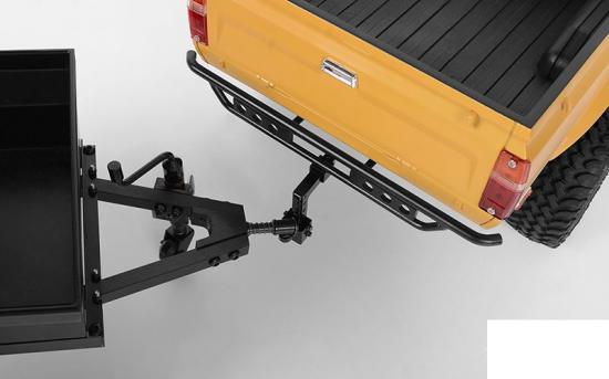 Tough Armor Rear Tube Bumper w/Hitch Mount for Trail Finder 2 RC4WD