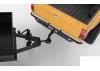 Tough Armor Rear Tube Bumper w/Hitch Mount for Trail Finder 2 RC4WD