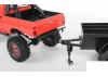 Tough Armor Rear Steel Tube Bumper w/Hitch Mount for Trail Finder 2 RC4WD
