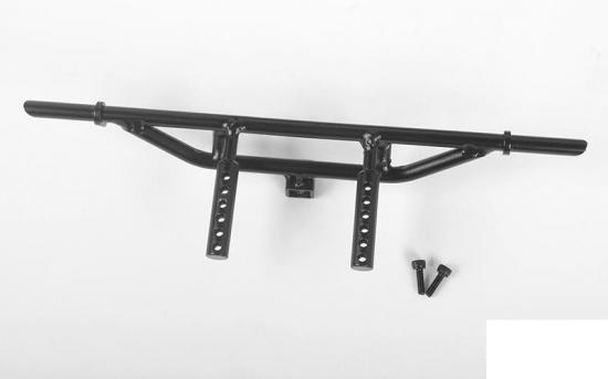 Tough Armor Rear Steel Tube Bumper w/Hitch Mount for Trail Finder 2 RC4WD