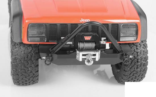 Tough Armor Front Winch Bumper for Axial SCX10 II (Type A) — image 5 of 6