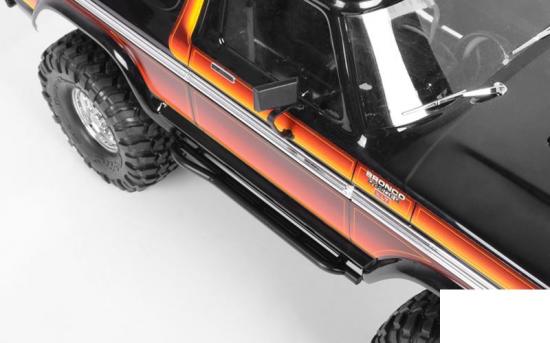 Tough Armor Steel Welded Side Sliders for Traxxas TRX-4 RC4WD